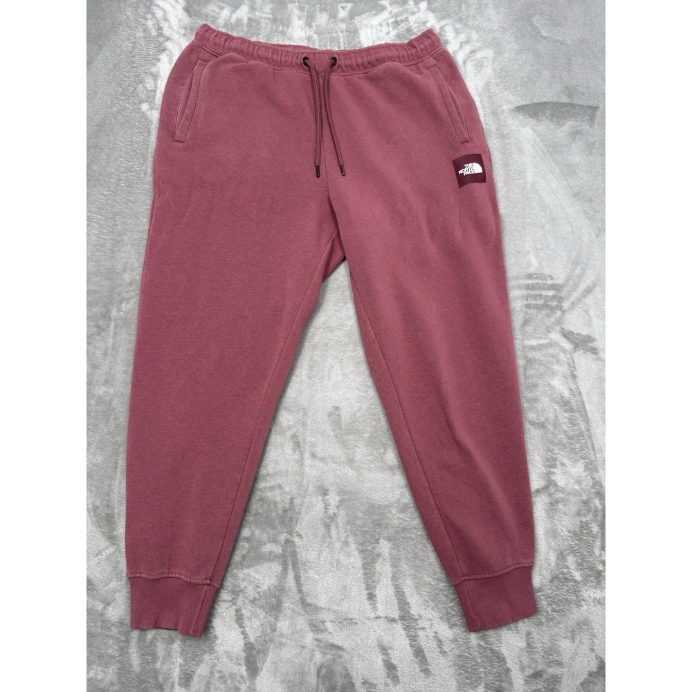 North Face Joggers Womens Large Salmon Pink Sweatpants Trail Hiking Gym Athletic